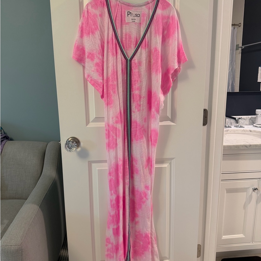 Pitusa Pink Women's Beach Dress/Cover-Up